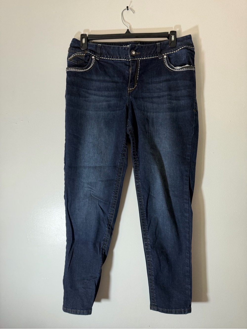 Lane Bryant slim, boot cut, Genius Fit denim jeans-16